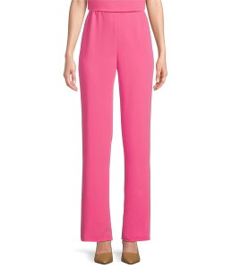 yz LC [Y fB[X JWApc {gX Matte Crepe Pull-On Straight Leg Pants Palm Beach