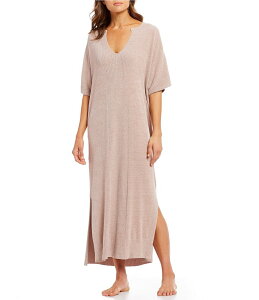 �x�A�t�b�g�h���[���X ���f�B�[�X �g�b�v�X �����s�[�X Barefoot Dreams Cozy Chic Ultra Lite Caftan Faded Rose