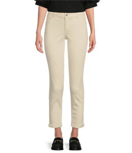 �M�u�\���A���h���e�B�}�[ ���f�B�[�X �{�g���X �J�W���A���p���c �p���c Gibson & Latimer Perfect Fit Roll-Cuff Skinny Twill Pants Vanilla