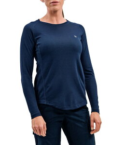 �x���b�^ ���f�B�[�X �g�b�v�X T�V���c Beretta Ladies' Training Gear Collection Ciel Tech UPF 50 Long Sleeve Performance T-Shirt Blue Total Eclipse �u���[