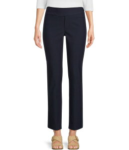 �j�b�N�A���h�]�[ ���f�B�[�X �{�g���X �J�W���A���p���c �X�g���[�g �p���c NIC + ZOE Wonderstretch Woven Straight Leg Pull-On Pants Dark Indigo �C���f�B�S