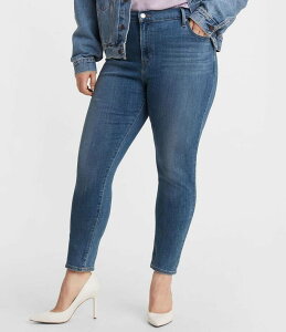 ���[�o�C�X ���f�B�[�X �{�g���X �f�j���p���c �v���X�T�C�Y �W�[���Y Levi'sR 721 Plus Size High Waisted Skinny Jeans Lapis Air