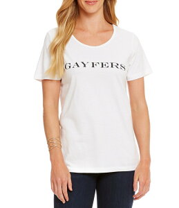 �w���e�[�W ���f�B�[�X �g�b�v�X �V���c T�V���c ���S Heritage Gayfer's Logo Tee Gayfers