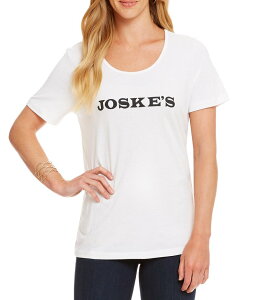 �w���e�[�W ���f�B�[�X �g�b�v�X �V���c T�V���c ���S Heritage Joske's Logo Tee Shirt Joskes