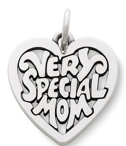 �W�F�[���Y �G�C�����[ ���f�B�[�X �A�N�Z�T���[ �l�b�N���X�E�`���[�J�[�E�y���_���g�g�b�v James Avery Very Special Mom Charm Silver �V���o�[