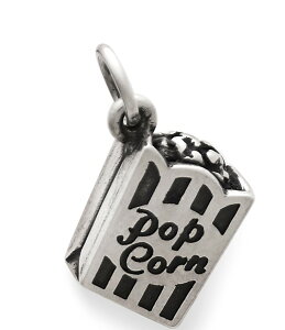 WF[Y GC[ fB[X ANZT[ lbNXE`[J[Ey_ggbv James Avery Popcorn Box Charm Sterling Silver Vo[
