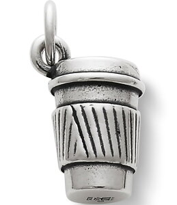 WF[Y GC[ fB[X ANZT[ lbNXE`[J[Ey_ggbv James Avery Coffee To Go Sterling Silver Charm Sterling Silver Vo[
