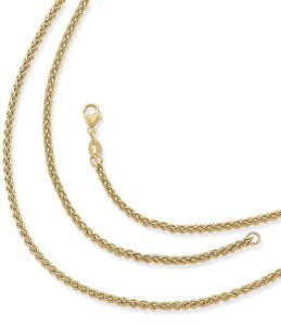 �W�F�[���Y �G�C�����[ ���f�B�[�X �A�N�Z�T���[ �l�b�N���X�E�`���[�J�[ ���[�X James Avery 14K Medium Spiga Chain Necklace Gold �S�[���h