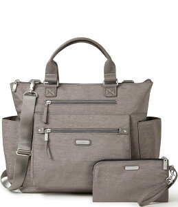 �o�b�K���[�j ���f�B�[�X �o�b�O �o�b�N�p�b�N�E�����b�N�T�b�N Baggallini 3-in-1 Convertible Backpack with RFID Phone Wristlet Sterling Shimmer