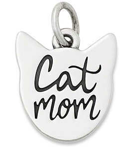 WF[Y GC[ fB[X ANZT[ lbNXE`[J[Ey_ggbv James Avery Cat Mom Charm Sterling Silver Vo[