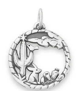 WF[Y GC[ fB[X ANZT[ lbNXE`[J[Ey_ggbv Lbv P[v James Avery Desert Landscape Charm Sterling Silver Vo[