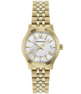 T@g[ tFK fB[X ANZT[ rv Salvatore Ferragamo Women's Duo Analog Gold Tone Bracelet Watch Gold S[h