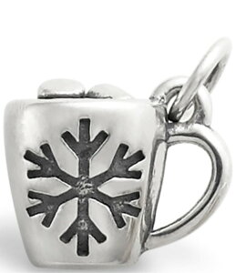 yz WF[Y GC[ fB[X lbNXE`[J[Ey_ggbv ANZT[ Cup Of Cocoa Charm Sterling Silver