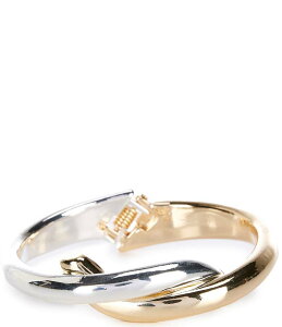 �f�B���[�Y ���f�B�[�X �A�N�Z�T���[ �u���X���b�g�E�o���O���E�A���N���b�g Dillard's Two Tone Bypass Cuff Bracelet Two Tone