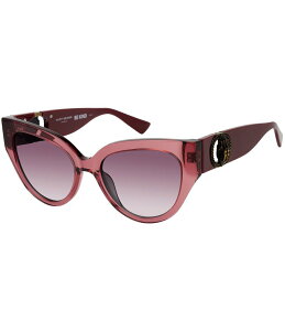 J[gWFCK[h fB[X ANZT[ TOXEACEFA Kurt Geiger London Women's KGL1024 54mm Round Sunglasses Burgundy o[KfB