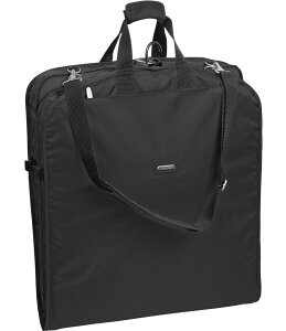 �E�H�[���[�o�b�O ���f�B�[�X �o�b�O �X�[�c�P�[�X Wally Bags 42 Garment Bag with Two Pockets and Shoulder Strap Black �u���b�N
