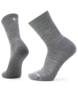 �X�}�[�g�E�[�� �����Y �A���_�[�E�F�A �C�� SmartWool Everyday Solid Rib Crew Socks Medium Grey �O���[