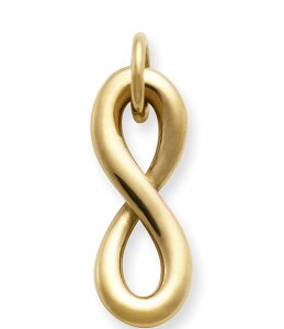 �W�F�[���Y �G�C�����[ ���f�B�[�X �A�N�Z�T���[ �l�b�N���X�E�`���[�J�[ James Avery 14K Gold Infinity Charm Gold �S�[���h