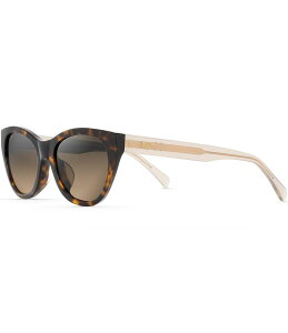 yz }ECW fB[X TOXEACEFA ANZT[ Capri PolarizedPlus2R Cat Eye 51mm Sunglasses Tortoise