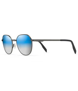 yz }ECW fB[X TOXEACEFA ANZT[ Hukilau PolarizedPlus2R Round 52mm Sunglasses Dark Gunmetal