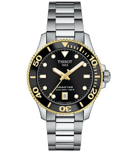 eB\bg fB[X ANZT[ rv TVc Tissot Women's Seastar 1000 Quartz Automatic Stainless Steel Bracelet Watch Two Tone