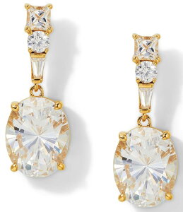 �i�f�B�[�� ���f�B�[�X �A�N�Z�T���[ �s�A�X�E�C�������O Nadri Delphine Oval CZ Drop Earrings Gold �S�[���h