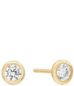 �V���V ���f�B�[�X �A�N�Z�T���[ �s�A�X�E�C�������O SHASHI Bezel Solitaire Stud Earrings Gold �S�[���h