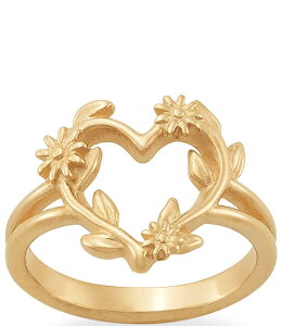 �W�F�[���Y �G�C�����[ ���f�B�[�X �A�N�Z�T���[ �w�� James Avery 14K Gold Flowering Vines Heart Ring 14K Gold �S�[���h