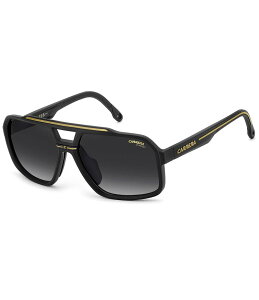 �J���[�i ���f�B�[�X �A�N�Z�T���[ �T���O���X�E�A�C�E�F�A Carrera Unisex C Sport 03/S 61mm Rectangle Sunglasses Black Gold �u���b�N