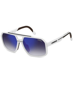�J���[�i ���f�B�[�X �A�N�Z�T���[ �T���O���X�E�A�C�E�F�A Carrera Unisex C Sport 03/S 61mm Rectangle Sunglasses White �z���C�g