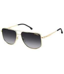 yz J[i fB[X TOXEACEFA ANZT[ Men's 355/S 59mm Rectangle Sunglasses Gold Black