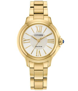 �V�`�Y�� ���f�B�[�X �A�N�Z�T���[ �r���v T�V���c Citizen Women's L Ceci Three Hand Gold Tone Stainless Steel Bracelet Watch Gold �S�[���h
