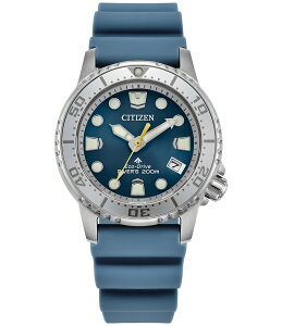 �V�`�Y�� ���f�B�[�X �A�N�Z�T���[ �r���v Citizen Women's Promaster Dive Three Hand Blue Strap Watch Blue �u���[