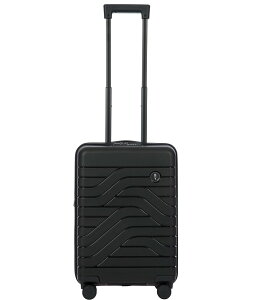 ubNX fB[X obO X[cP[X Bric's ULISSE 21 Inch Expandable Spinner Suitcase Black ubN