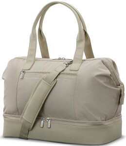 yz T\iCg fB[X X[cP[X obO Companion Bags Better Than Basic Drop Bottom Weekender Duffle Limestone Grey