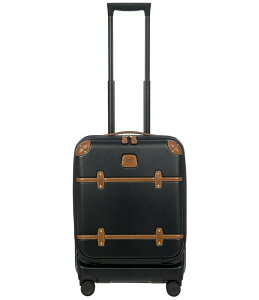 ubNX fB[X obO X[cP[X Bric's Bellagio 3.0 21 Carry On Spinner Trunk with Pocket Black ubN