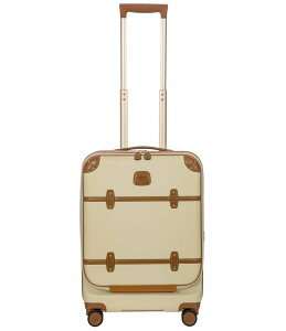 ubNX fB[X obO X[cP[X Bric's Bellagio 3.0 21 Carry On Spinner Trunk with Pocket Cream N[