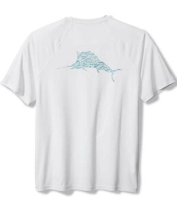 �g�b�~�[�o�n�} �����Y �g�b�v�X �V���c �g�[�� T�V���c �O���t�B�b�N Tommy Bahama Big & Tall Chill Time Surf Short Sleeve Graphic T-Shirt White �z���C�g