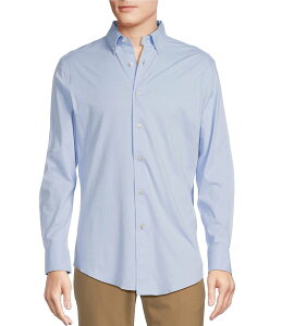 �_�j�G�� �N���~�� �����Y �g�b�v�X �V���c Daniel Cremieux Signature Label Solid Luxe Stretch Long Sleeve Woven Shirt Windsurf