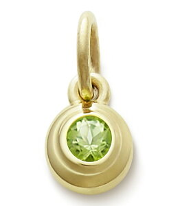 �W�F�[���Y �G�C�����[ ���f�B�[�X �A�N�Z�T���[ �l�b�N���X�E�`���[�J�[ James Avery 14K Gold Remembrance With Peridot Charm Peridot/Gold �S�[���h