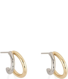 �V���V ���f�B�[�X �A�N�Z�T���[ �s�A�X�E�C�������O �~�j SHASHI Gemini Two Tone Hoop Earrings Two Tone