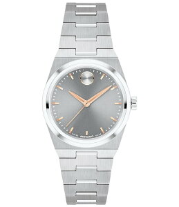 yz oh fB[X rv ANZT[ Women's Bold Quest Mini Quartz Analog Stainless Steel Bracelet Watch Silver