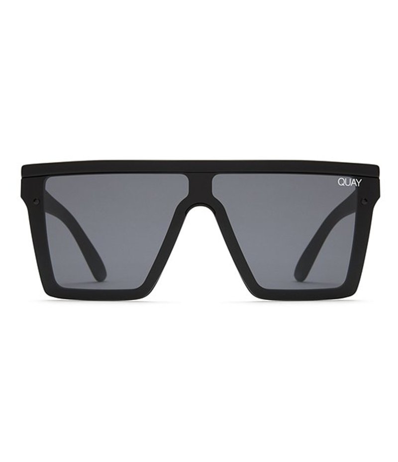 人気ブランド多数対象 クアイオーストラリア レディース サングラス・アイウェア アクセサリー Hindsight Sunglasses Black Smoke - 0