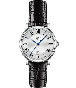 �e�B�\�b�g ���f�B�[�X �A�N�Z�T���[ �r���v ���U�[ Tissot Ladies Carson Premium Leather Strap Watch Black �u���b�N
