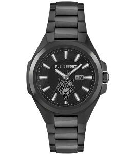 yz tBbvvC fB[X rv ANZT[ Men's Tigermaster Automatic Stainless Steel Bracelet 47mm Watch Black