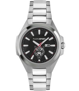 yz tBbvvC fB[X rv ANZT[ Men's Tigermaster Automatic Stainless Steel Bracelet 47mm Watch Silver
