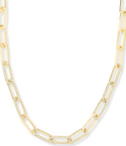 _}A fB[X ANZT[ lbNXE`[J[ [X Melinda Maria Carrie Pave Chain Necklace Gold S[h