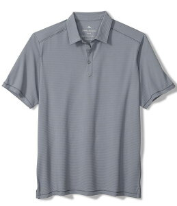 �g�b�~�[�o�n�} �����Y �g�b�v�X �V���c �|���V���c Tommy Bahama Costa Wave Performance Stretch Short Sleeve Polo Shirt Iced Slate �X���[�g