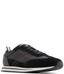 ebhx[J[ Y V[Y hXV[Y IbNXtH[h Xj[J[ XG[h U[ Ted Baker London Men's Becks Oxford Suede Leather Fabric Sneakers Black ubN