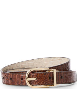 u~ fB[X ANZT[ xg BRAHMIN Crocco Reversible Belt Contour